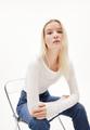 EINIAARA SOFT XL Slim Fit - Off White