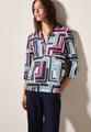 Gemusterte Bluse XXL - Light Alabaster White