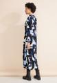 Print Hemdblusenkleid Blau 40
