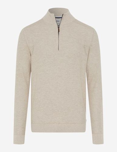 Style Steffen XL Legerer Pullover, Troyerkragen, Gerader Schnitt - Beach