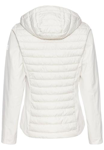 Steppjacke aus recyceltem Polyester Weiß 38
