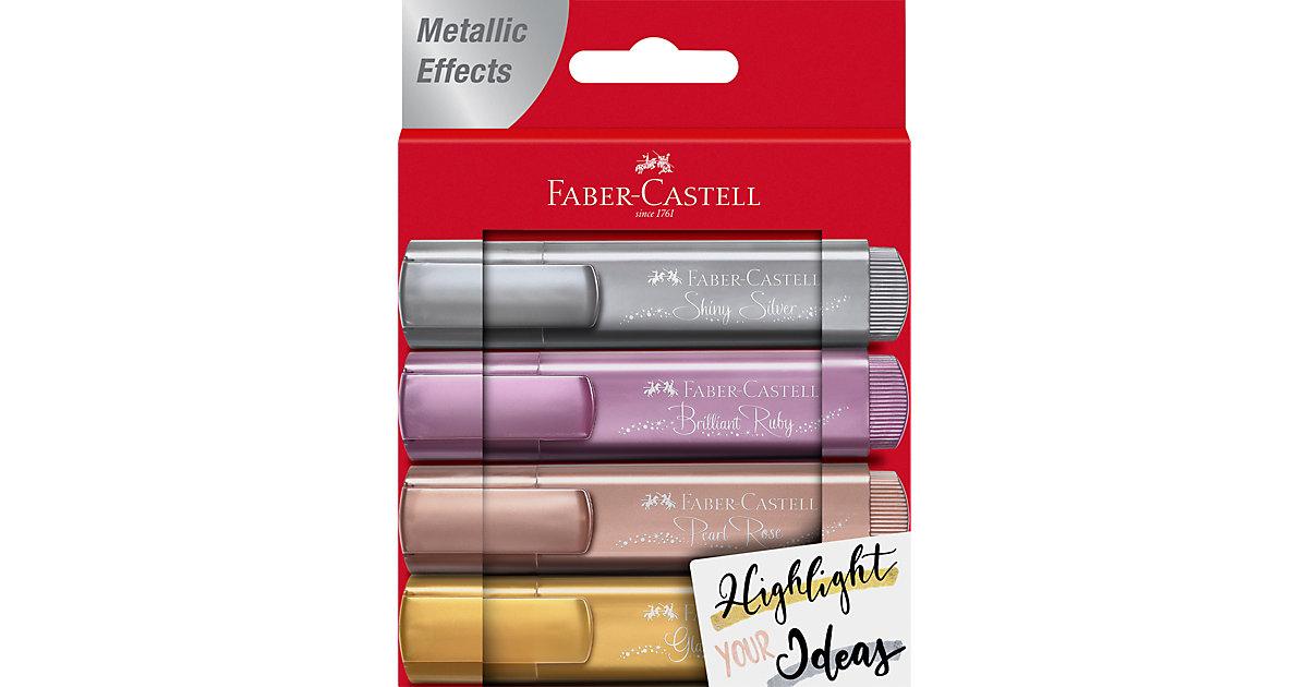 Textmarker Metallic, 4 Farben