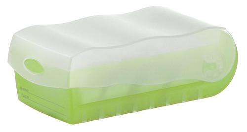 CROCO Karteibox A8 quer grün