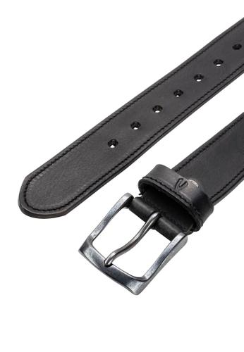 Gürtel aus hochwertigem Leder Schwarz XXL
