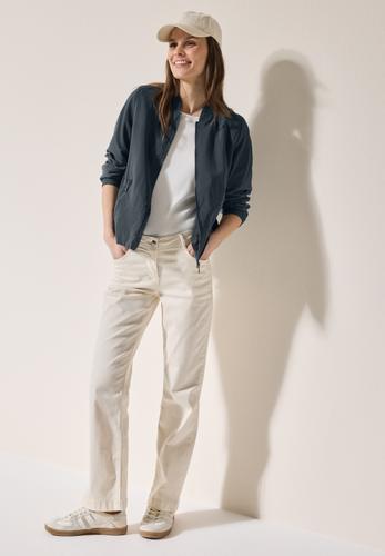 Blouson mit feiner Struktur L - Slate Khaki