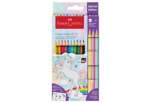 Farbstift 'Colour Grip' Einhorn 10+3