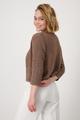 Jacke mit Reiskornmuster 38 - Brandy