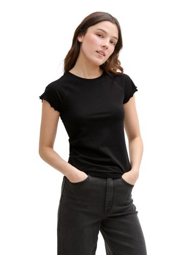 Slim Fit Raglan T-Shirt XXL Slim Fit - Deep Black