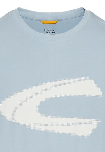 T-Shirt aus Organic Cotton Blau M
