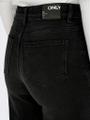 ONLMADISON BLUSH HW WIDE DNM CRO099 NOOS M/32 Weiter Beinschnitt - Washed Black