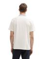 Poloshirt mit Stehkragen XL Regular Fit - Off White