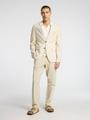 SLHREG-HENLEY DESIGN BLZ 52 Normal geschnitten - Egret
