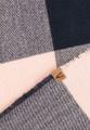 Feiner Webschal mit kariertem Muster Blau OS