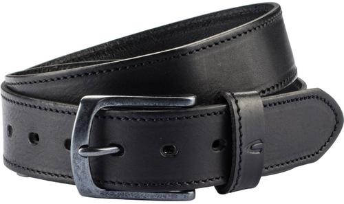 Gürtel aus hochwertigem Leder Schwarz L