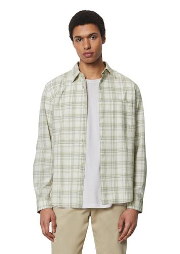 Hemd regular L - Multi/ Cotton White