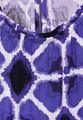 Viskose Print Kleid 34 - Violet Blue