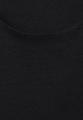 Basic T-Shirt mit 3/4 Arm 42 - Black