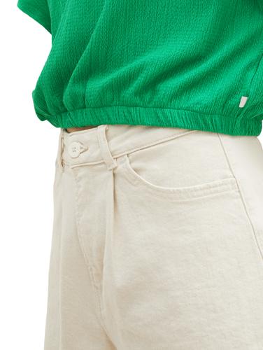 T-Shirt mit Kapuze XL Boxy Fit - Vibrant Light Green