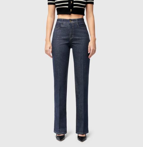 MAC JEANS - LAURA, Authentic Stretch Denim Blau 44/30