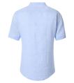 Leinenhemd XL Casual Fit Short - Blau