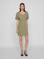 VIMOASHLY BUTTON S/S DRESS Grün 34