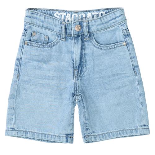 Kn.-Jeansbermudas, Loose Fit 98 - Light Blue Denim