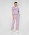 Style Madison S 38 Five-Pocket-Jeans, Damenjeans, Zusätzliche Coinpocket, Einschubtaschen vorn, Aufgesetzte Gesäßtaschen, Hochwertiger Reißverschluss, Straight Fit, Gerader Beinverlauf, Normale Fußweite, 6/8-Länge - Soft Purple