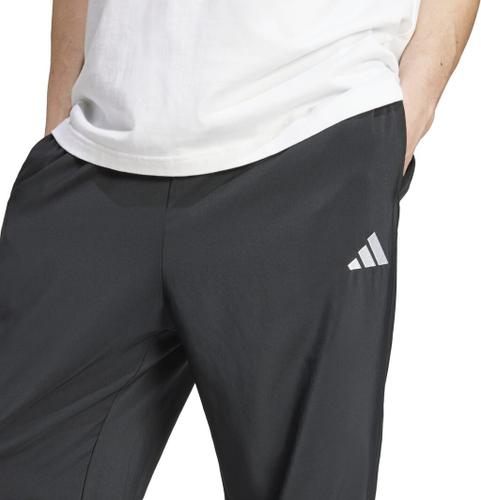 ADIDAS Herren Sporthose Essentials Small Logo Open-Hem Stanford M in Grau