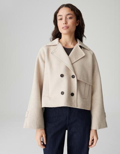 Kurzmantel "Haili" - Beige / 40