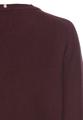 Rundhals Sweatshirt aus reiner Baumwolle XL Regular Fit - Plum