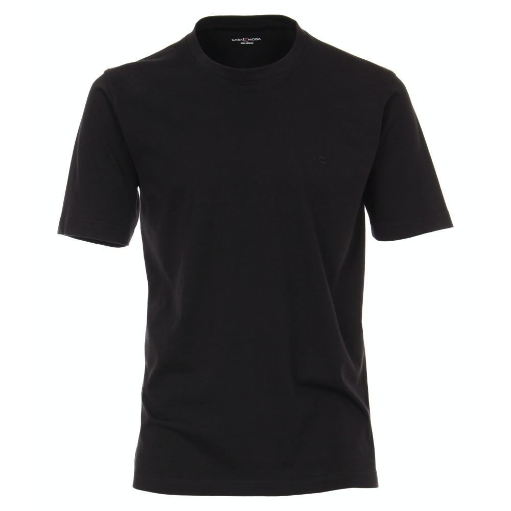 T-Shirt Halbarm Doppelpack 092500 XXL - Schwarz