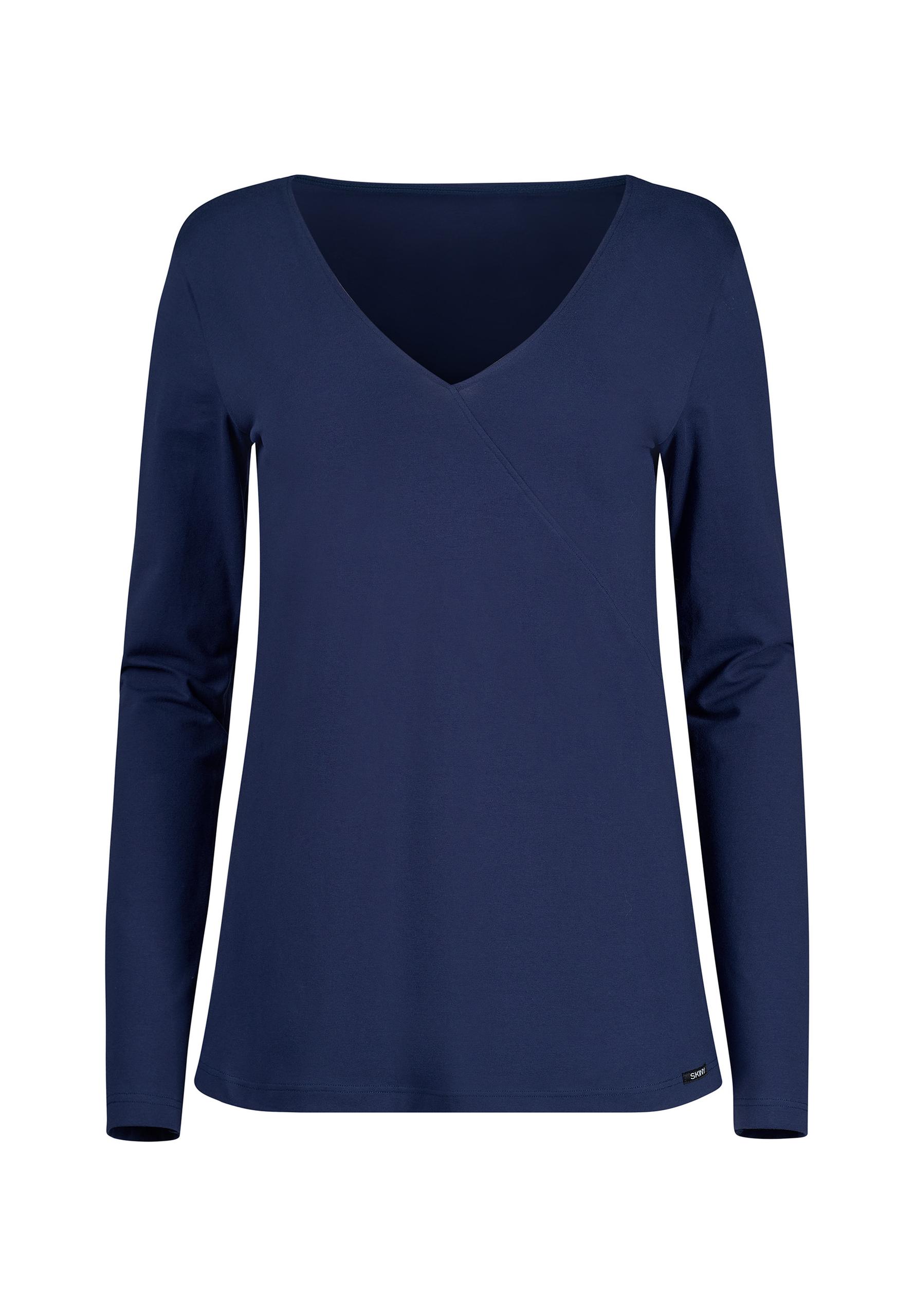 Skiny Damen Shirt langarm Night In Skiny 02 40 - Fading Night