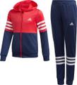 ADIDAS Kinder Sportanzug PES TS 110 in Blau