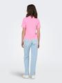 ONLONLY S/S TEE JRS NOOS XS Normal geschnitten - Sachet Pink