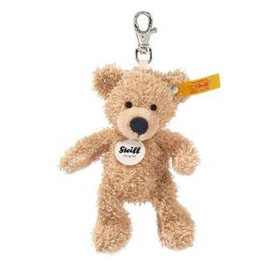 Steiff - Teddybären - Teddybären für Kinder - Schlüsselanhänger Fynn Teddybär, beige, 12cm