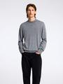 SLHTRAY LS KNIT MERINO MOCK NECK NOOS XL Normal geschnitten - Medium Grey Melange