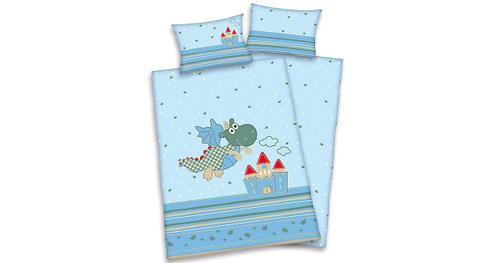 Babybettwäsche »Kleiner Drache«, Baby Best, mit niedlichem Motiv