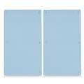 Schneide-/Abdeckplatte Glas 2er Set