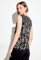 Top mit Ornament Print S - Black