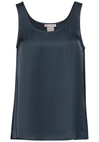 Satin Top 38 - Cool Vintage Green