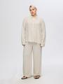 SLFVIVA-GULIA HW LONG SUN PANT NOOS 40 Normal geschnitten - Sandshell