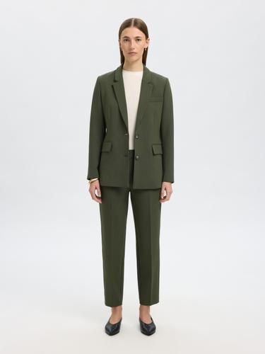 SLFRITA LS CLASSIC BLAZER MEL NOOS 36 Normal geschnitten - Deep Depths