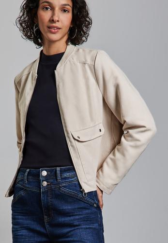 Cord-Blouson 34 - Smooth Sand Beige