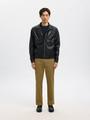 SLHDANE LS KNIT STRUCTURE CREW NECK NOOS S Normal geschnitten - Sky Captain