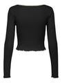 ONLLAILA L/S TOP JRS M Normal geschnitten - Black