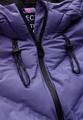 Mantel mit Schweißnähten XXL - Stormy Violet