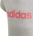 ADIDAS Kinder T-Shirt Essentials Linear 116 in Grau