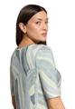 Printshirt 46 Tailliert - Mint/Green