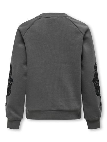 KOGEASTON LIFE L/S EMBROIDERY SWT 158/164 Normal geschnitten - Magnet