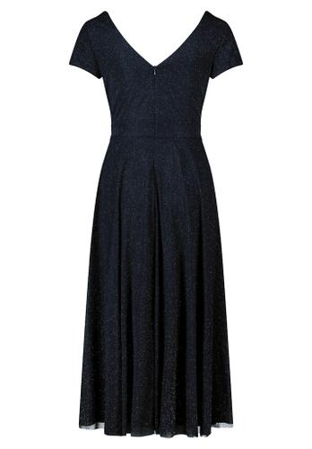 Cocktailkleid Blau 40